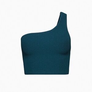Aritzia  One-Shoulder Ribbed Top
